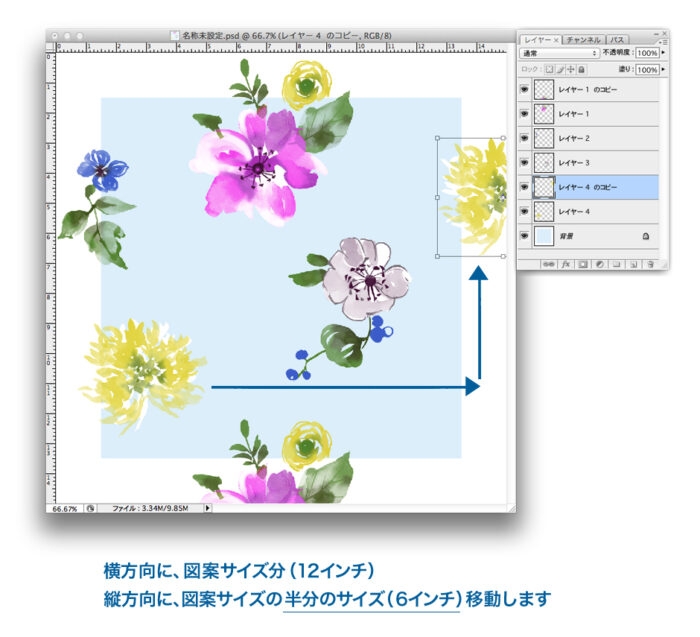 プリントデザイン コラム：送りつけ